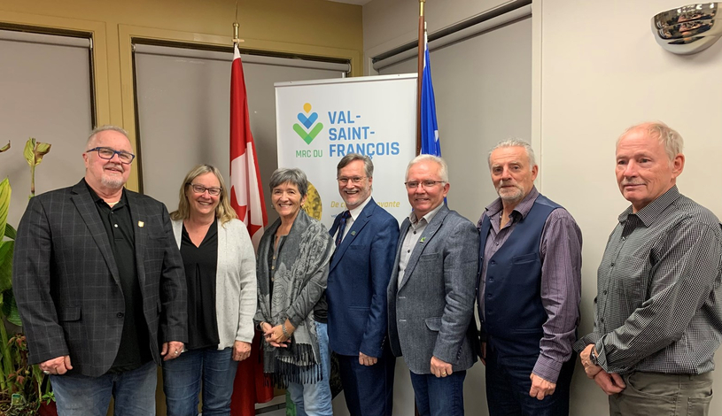 Pierre Tétreault devient préfet de la MRC du Val-Saint-François
