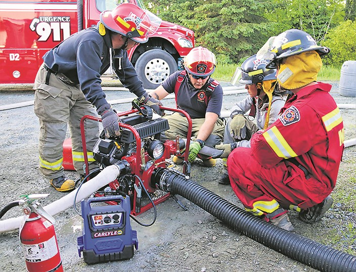 Acquisition d’une pompe portative pour les pompiers de St-Claude