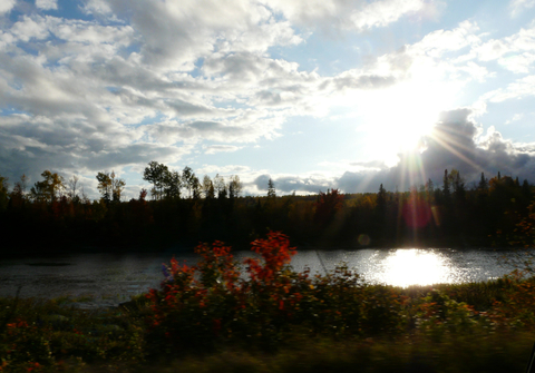 Soleil d'automne