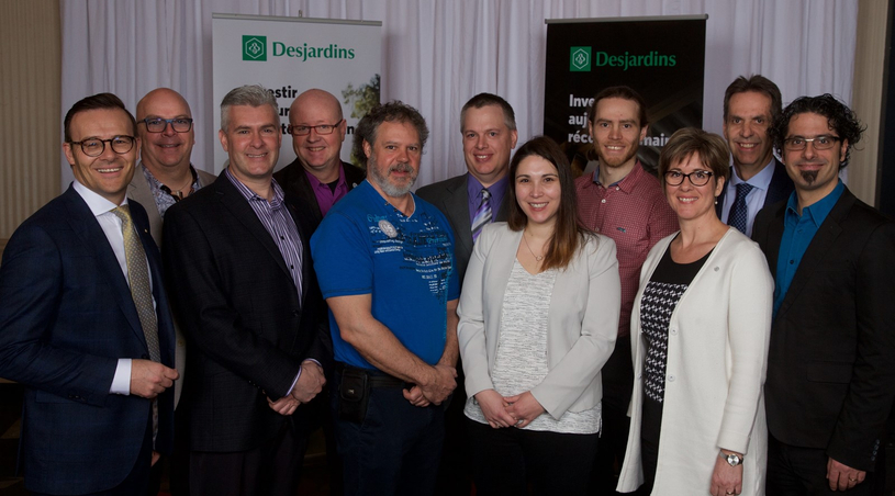 Desjardins investi  pour des projets dans la MRC  des Sources 