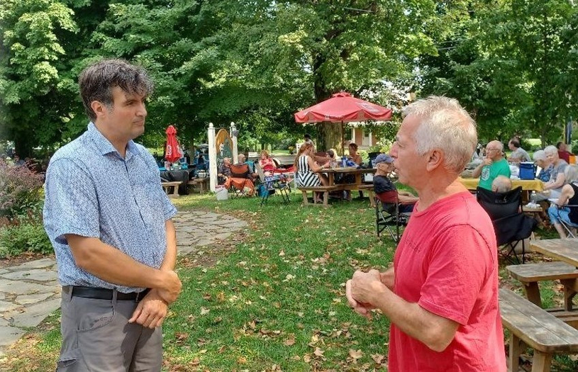 Bilan de la première semaine pour le candidat du Bloc Québécois