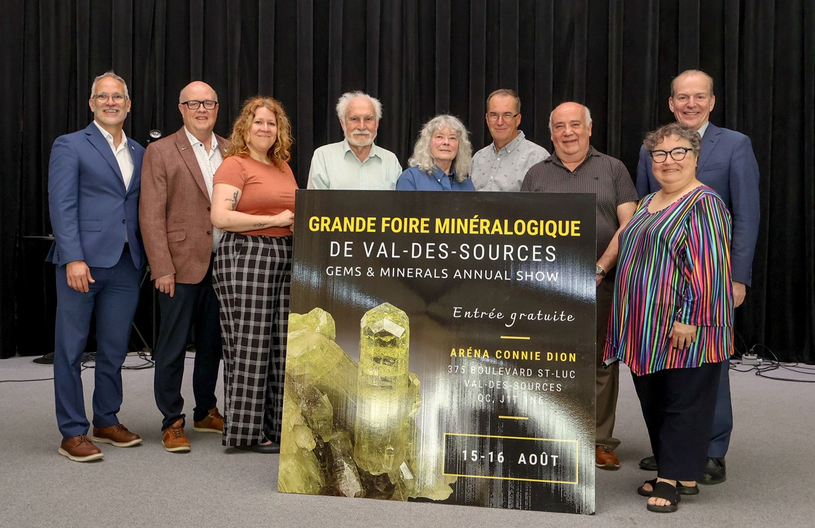 La Grande Foire minéralogique de Val-des-Sources soulignera cette année plus de trois décennies marquantes