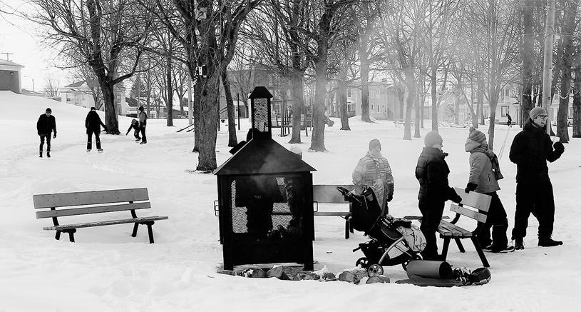 Joie du plein air au parc Dollard d'Asbestos