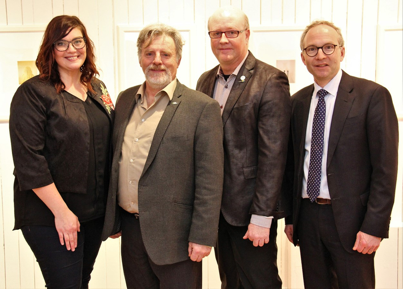 Le ministre Martin Coiteux en visite à St-Camille