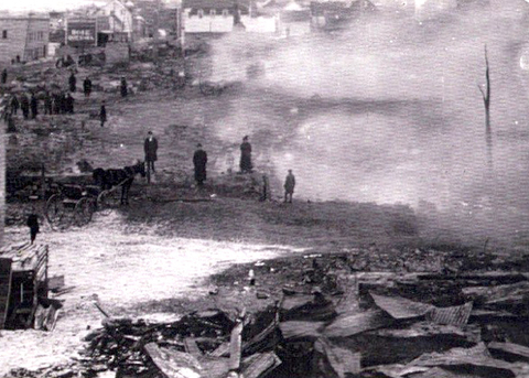 La 1re Avenue en 1912