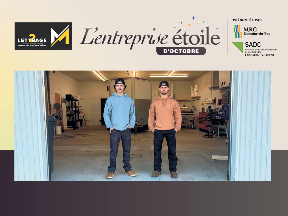 Lettrage 2M, de la mécanique à l’entrepreneuriat !