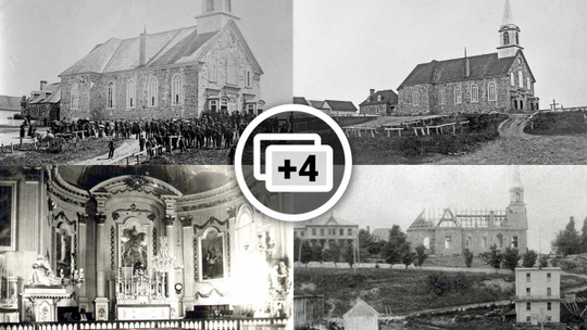 L'ÉGLISE DE 1862 À SAINT-GEORGES