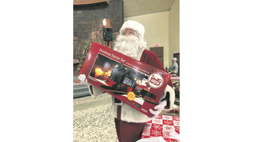 La bibliothèque se transforme en royaume du père Noël