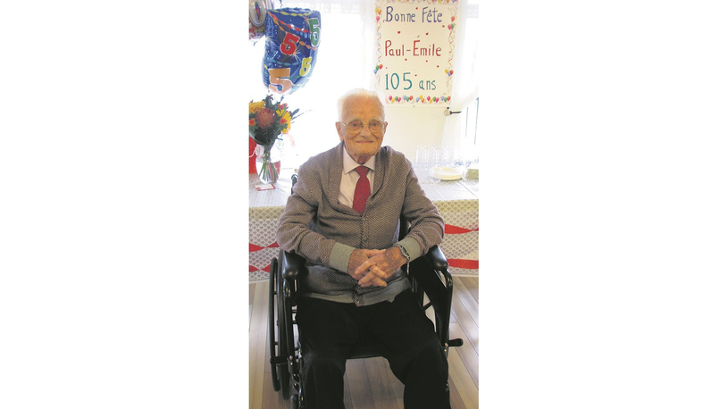 105e anniversaire de M. Paul-Émile Préfontaine