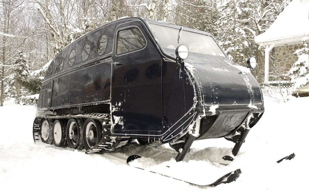 Les organisateurs du Carnaval de Saint-Claude prévoient la présence d’une autoneige B-12 de Bombardier (1947) tout au long des festivités.