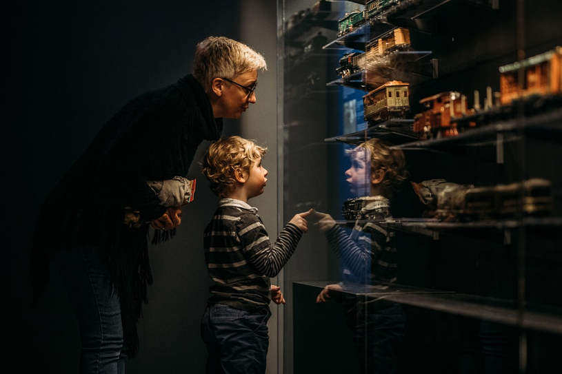 Des trains en miniature au Musée de l’ingéniosité
