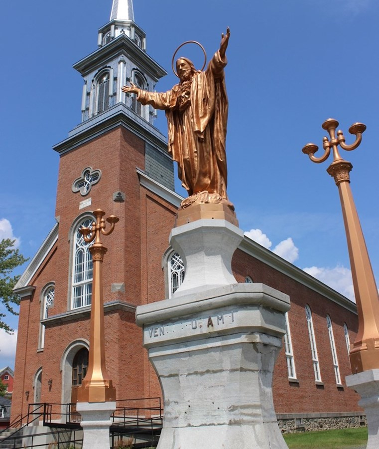 Un méchoui pour la statue du Sacré-Cœur à Richmond