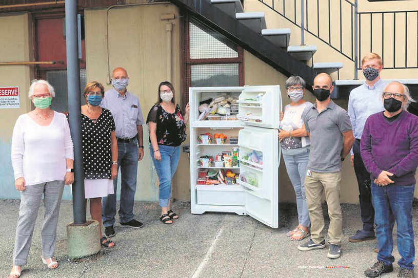 Lancement du « Frigo communautaire »