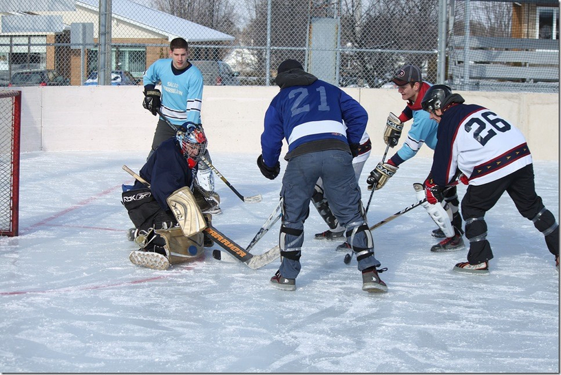 Tournoi annuel de hockey bottine de Racine