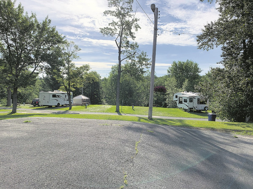 Faible achalandage au camping du parc de la Watopéka