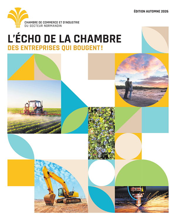 Cahier de la chambre de commerce de Normandin