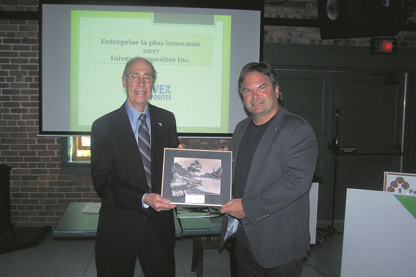 Centre d’aide aux entreprises : Portrait d’Inivex composites