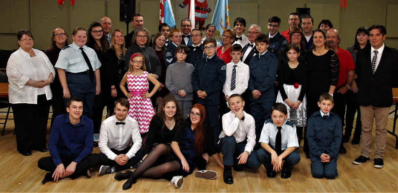 Dîner protocolaire pour les membres et parents des Cadets de l’Air