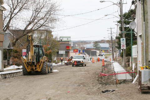 Grands travaux de voirie