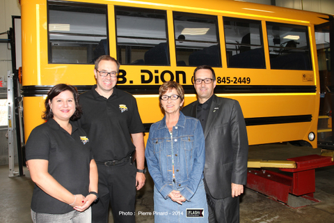 Autobus B.DION ouverture officielle