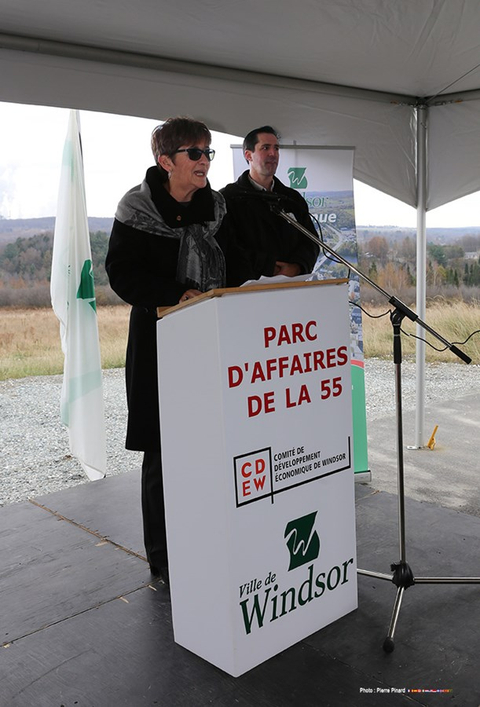 OUVERTURE PARC COMMERCIAL DE LA 55