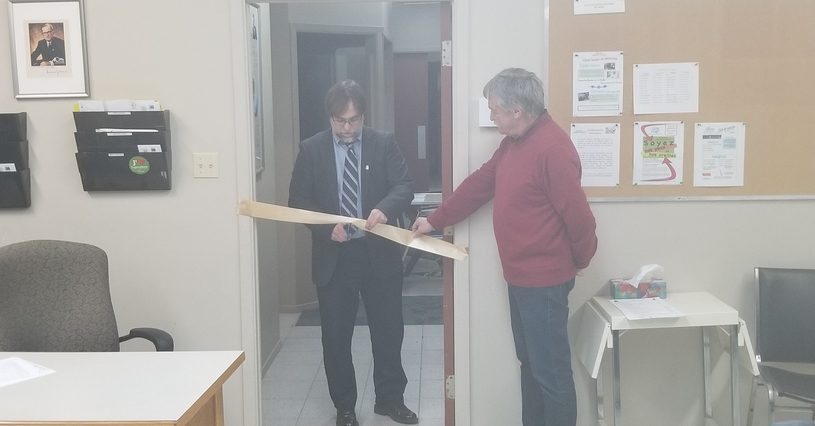 Inauguration officielle de la salle Daniel-Johnson