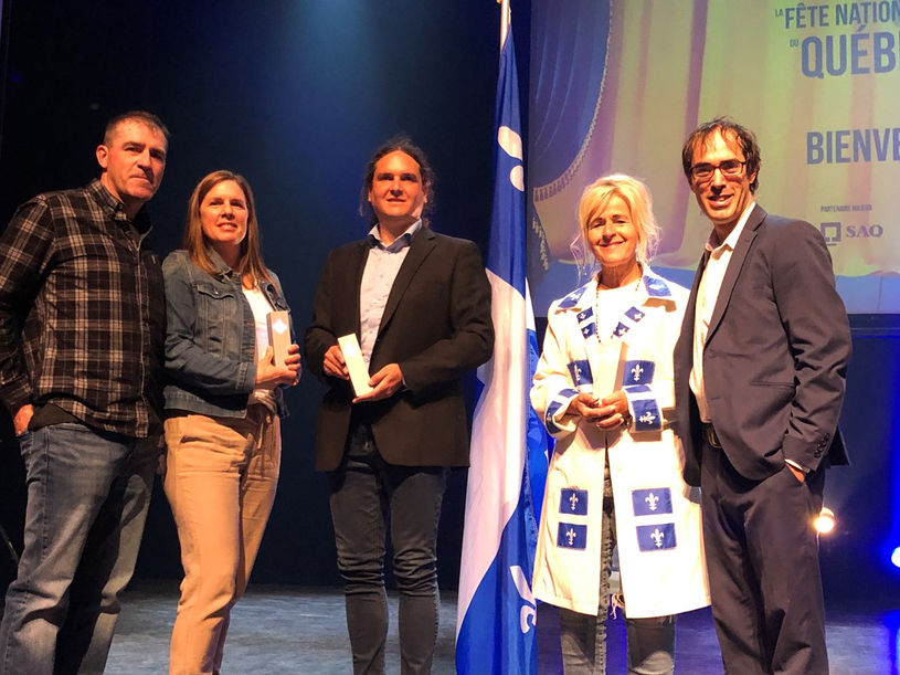 Saint-François-Xavier-de-Brompton reçoit le prix Artisan