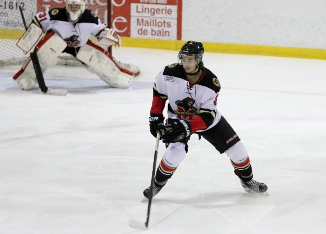 Antoine Arsenault avec le Wild de Windsor