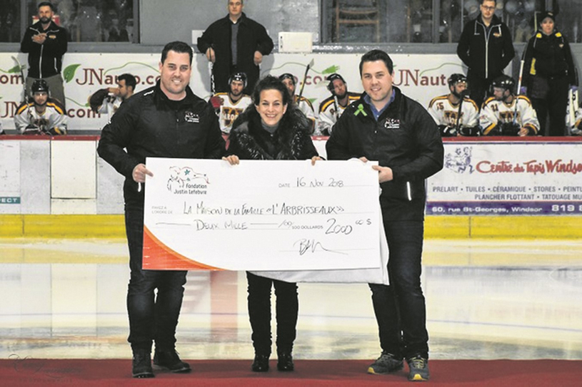 La Fondation Justin-Lefebvre et le Desjardins-Wild font des heureux