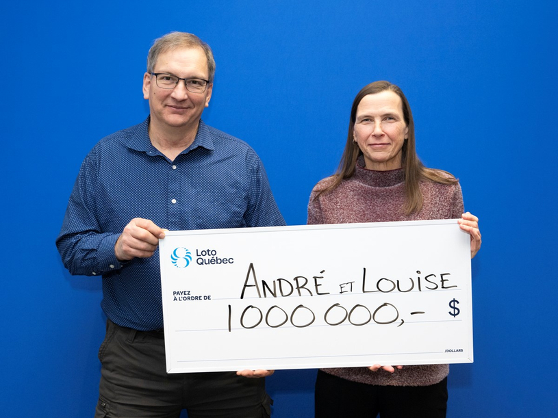 Un billet chanceux de 1 000 000 $ acheté au dépanneur Boni-Soir de Wotton