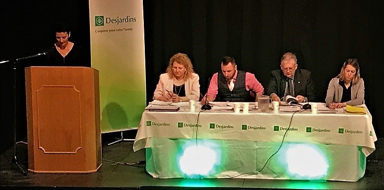 Assemblée annuelle Desjardins des Sources