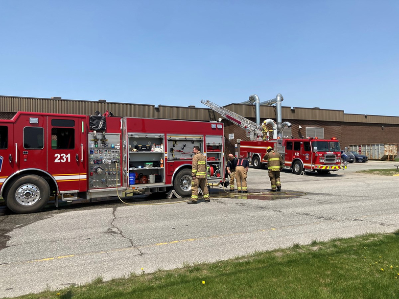 Un incendie provoque l’évacuation de l’école du Tournesol