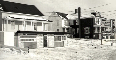 Restaurant Kennedy sur le boul. Lacroix dans les années 70