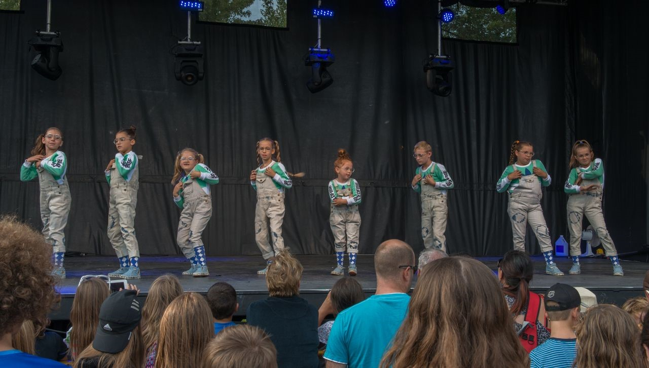 Le studio de danse Studio K a pris part au spectacle du dimanche