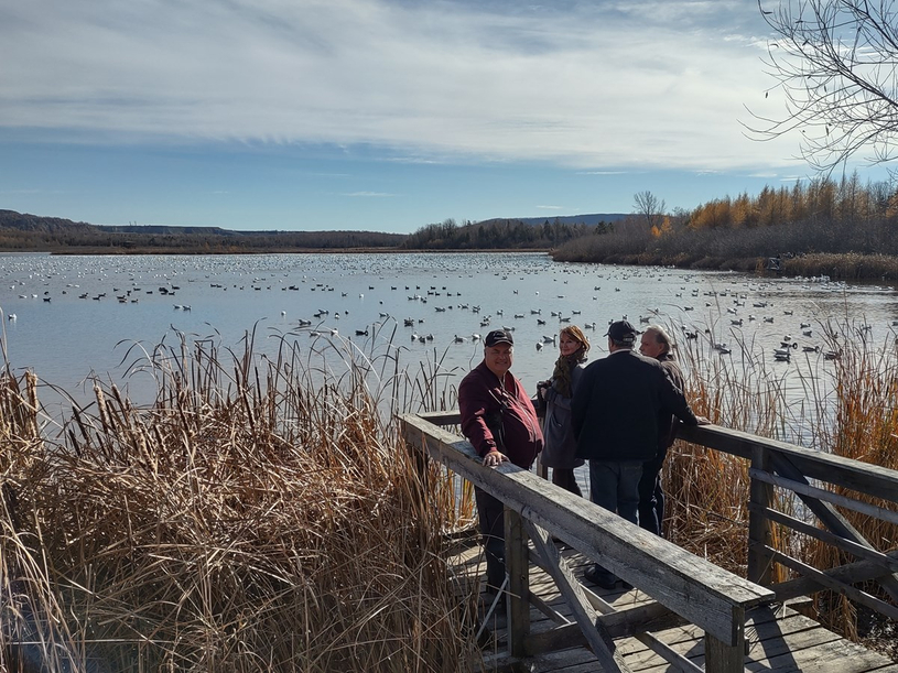Dame Nature et plusieurs centaines de visiteurs fidèles au rendez-vous