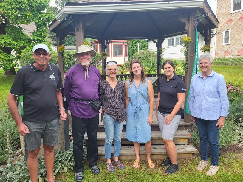 L’organisme Danville en transition inaugure le volet nourricier du parc Auclair