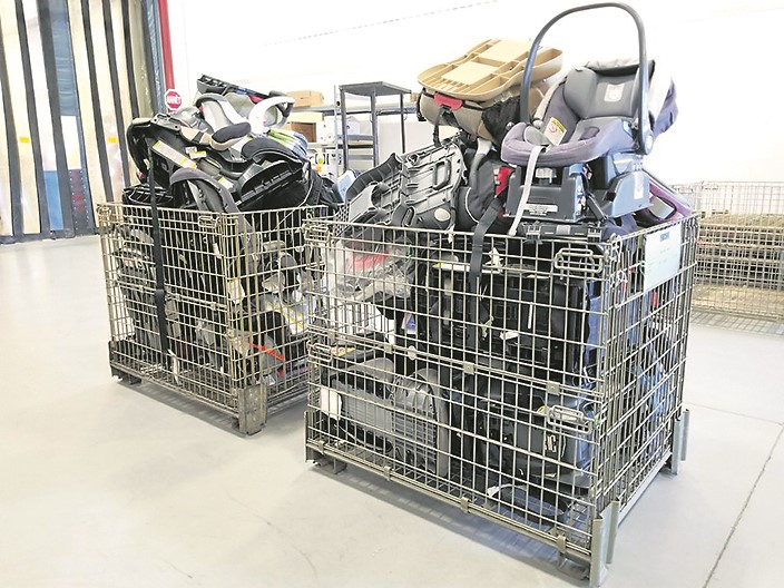 Des sièges d’auto usagés également à St-Philippe   