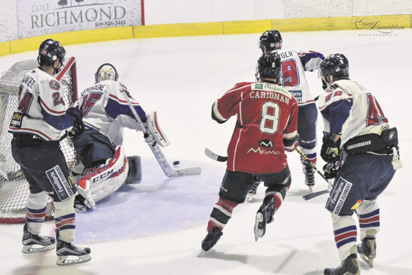 Spectaculaire remontée du Wild de Windsor à Plessisville