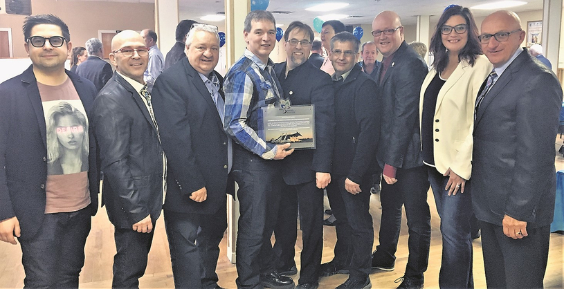 St-Georges-de-Windsor, souligne les 25 ans  de son maire 