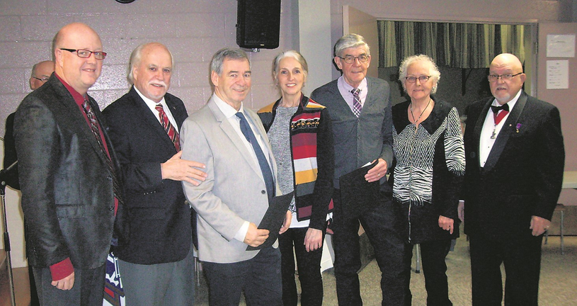 Le conseil 2823 des Chevaliers de Colomb honore une trentaine de jubilaires
