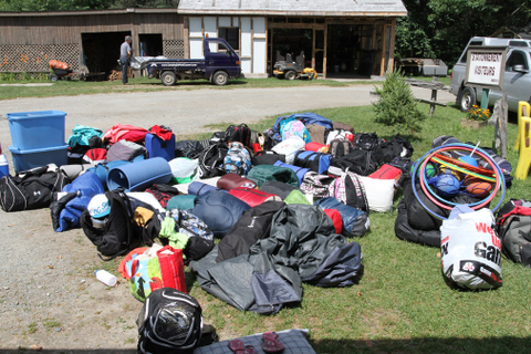 Le SAE de Windsor en camping