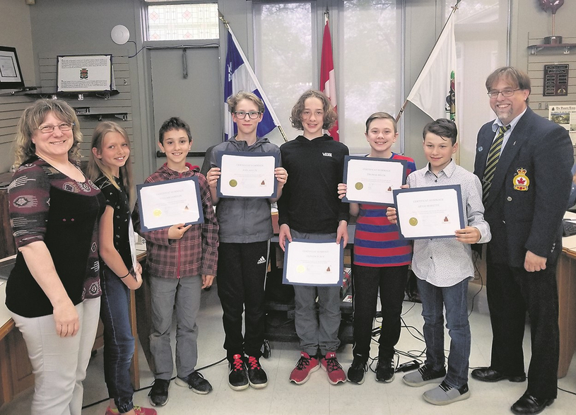 Le conseil municipal de Danville souligne l’accomplissement des Opti-Génies