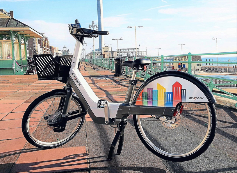 Démonstration de vélo électrique de Bewegen Technologies