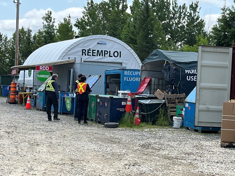 Réouverture de l’écocentre régional du Val-Saint-François pour la période estivale