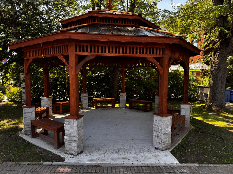 Une nouvelle structure pour animer le parc du Centenaire