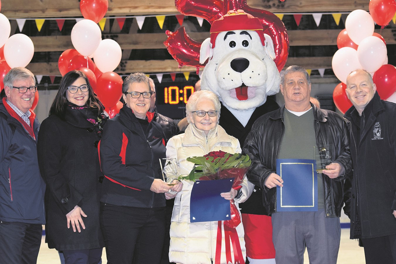 Remise aux coprésidents d’honneur