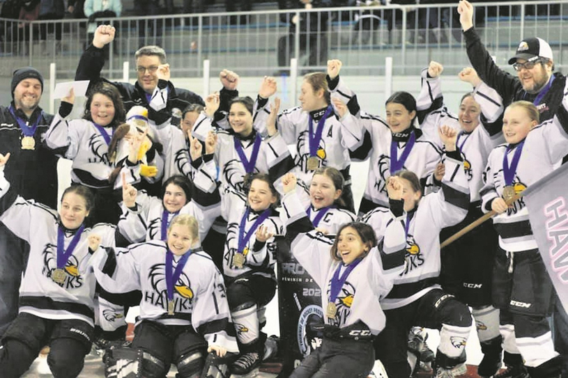 Les Hawks Girls s’imposent à Sherbrooke