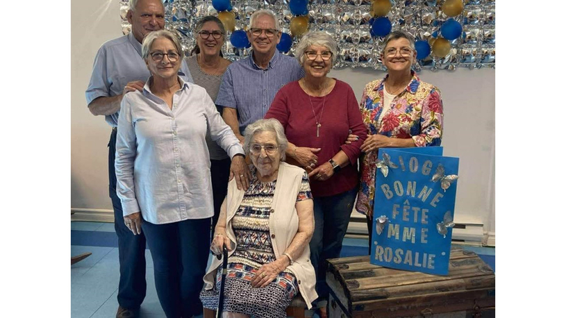 Une célébration pour les 106 ans de Rosalie Allison-Pépin