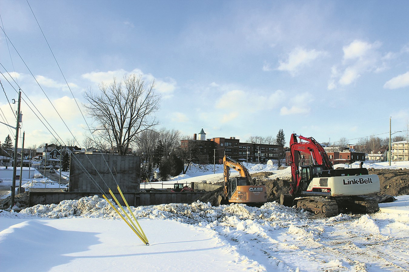 Un nouvel immeuble aux Parcours des rivières