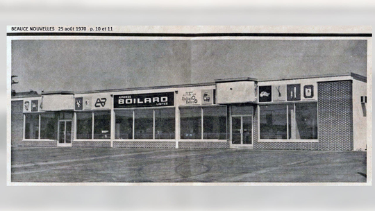 Alphonse Boilard Pièces d'Autos au siècle dernier